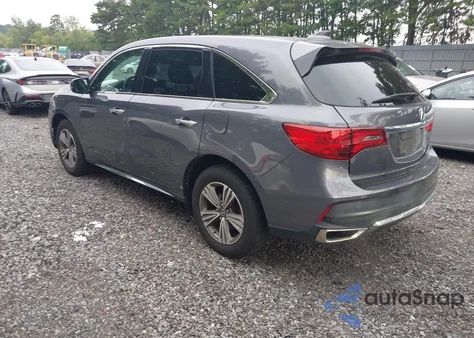 2020 Acura Mdx Standard z USA, uszkodzony, nr VIN 5J8YD4H36LL000327